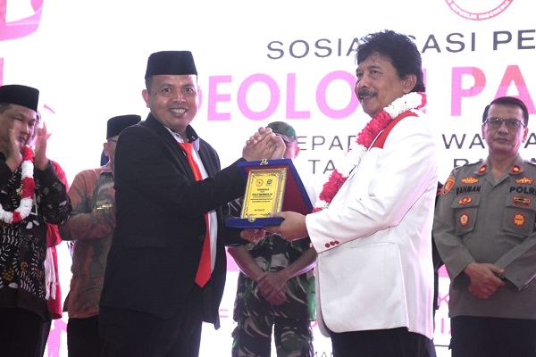 BPIP Pusat Resmikan Program Perilaku Pancasila Di MAN IC Tapsel