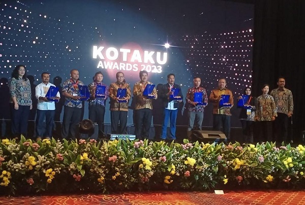 Kota Langsa Raih Dua Penghargaan KOTAKU Awards