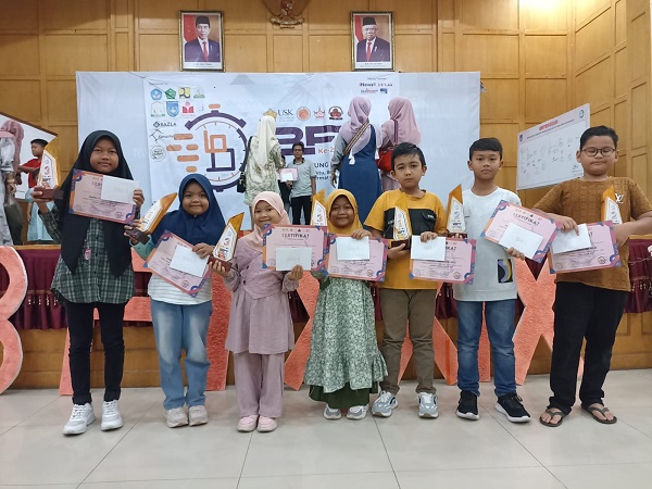 MIN 2 Langsa Dominasi Juara Lomba Berhitung FT USK