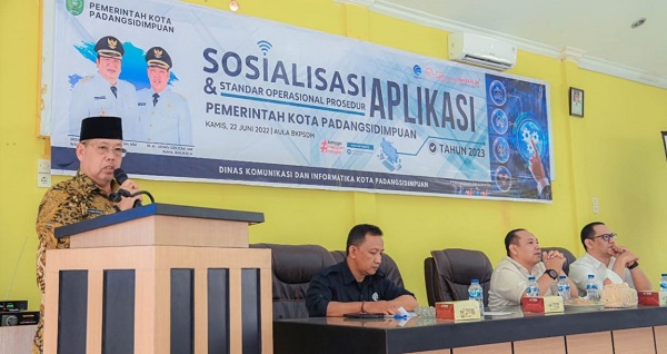 Diskominfo Padangsidimpuan Sosialisasikan SOP Aplikasi