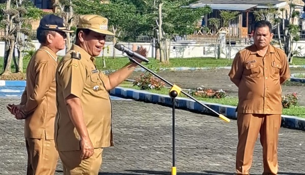Bupati Simalungun: ASN Dan Honorer Disiplin Bekerja