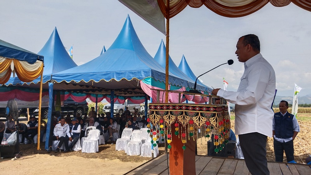 Komisi IV DPR RI Panen Raya Jagung Sekaligus Serahkan Bibit Jagung