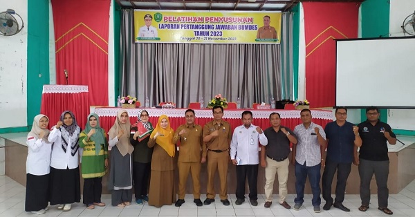 Dinas PMD Padangsidimpuan Edukasi Pengurus Bumdes Buat LPJ