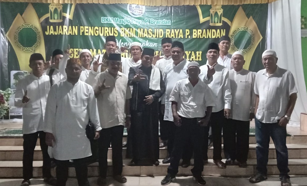 Kepengurusan BKM Masjid Raya P.Brandan Dikukuhkan 
