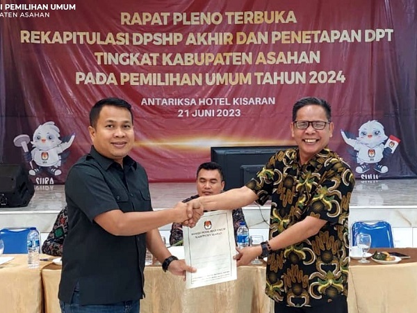 DPT Asahan 562.822 Orang