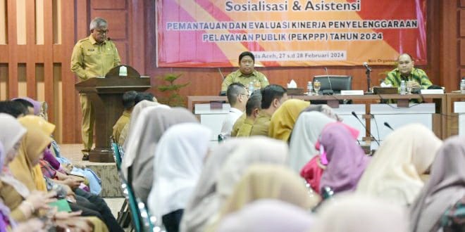 Sekda Aceh Ingatkan Tiga Kunci Perbaikan Pelayanan Publik
