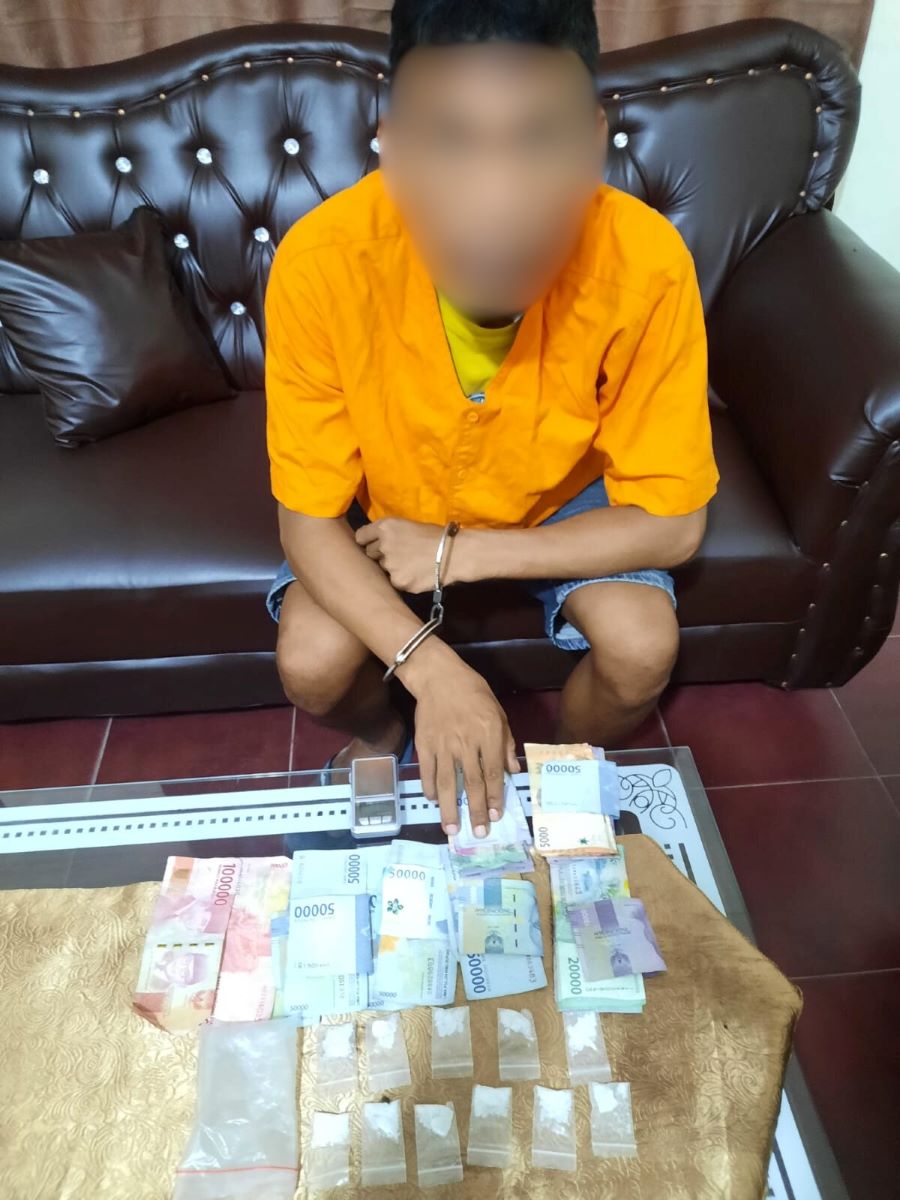 Hendak Edarkan Sabu, Warga Padang Tualang Ditangkap Polisi