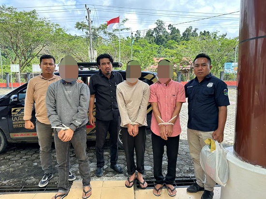 Tiga Tersangka Narkoba Di Simeulue Dilimpahkan Ke JPU