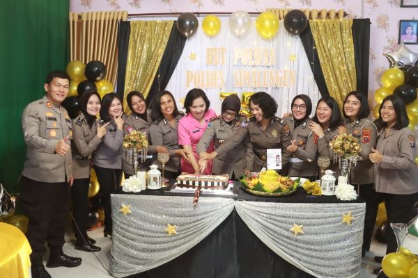 Polres Simalungun Gelar Syukuran Hari Jadi Ke-75 Polwan