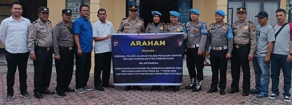 Cegah Pelanggaran, Polres P. Siantar Beri Arahan Personel Polsek