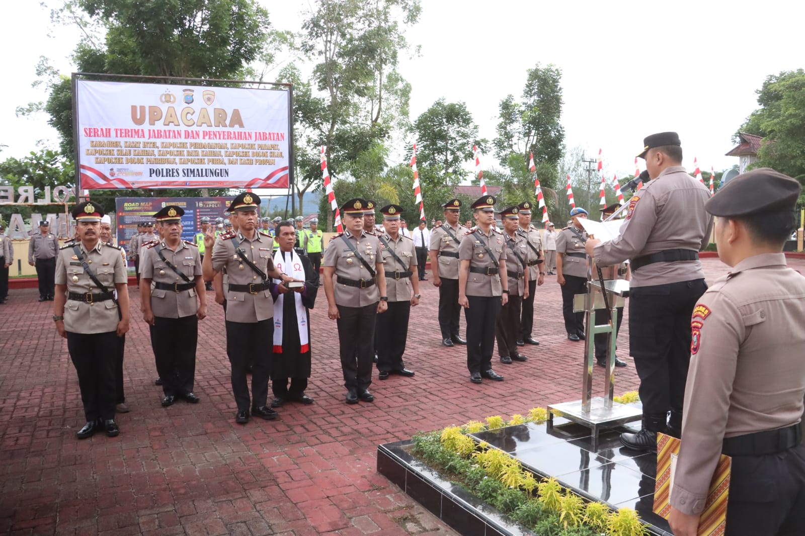 7 Kapolsek Jajaran Polres Simalungun Diganti