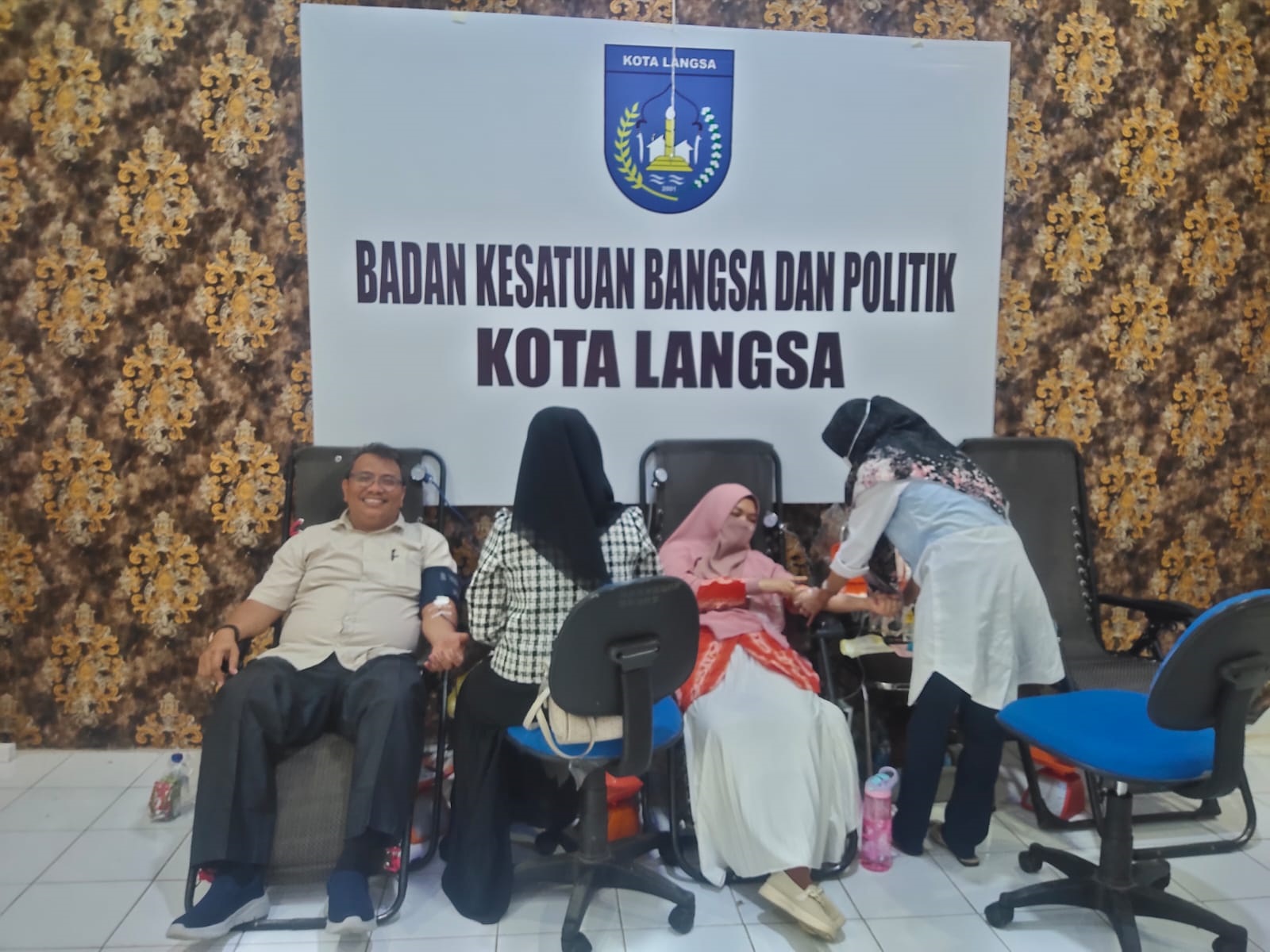 Kesbangpol Langsa Rutin Gelar Donor Darah