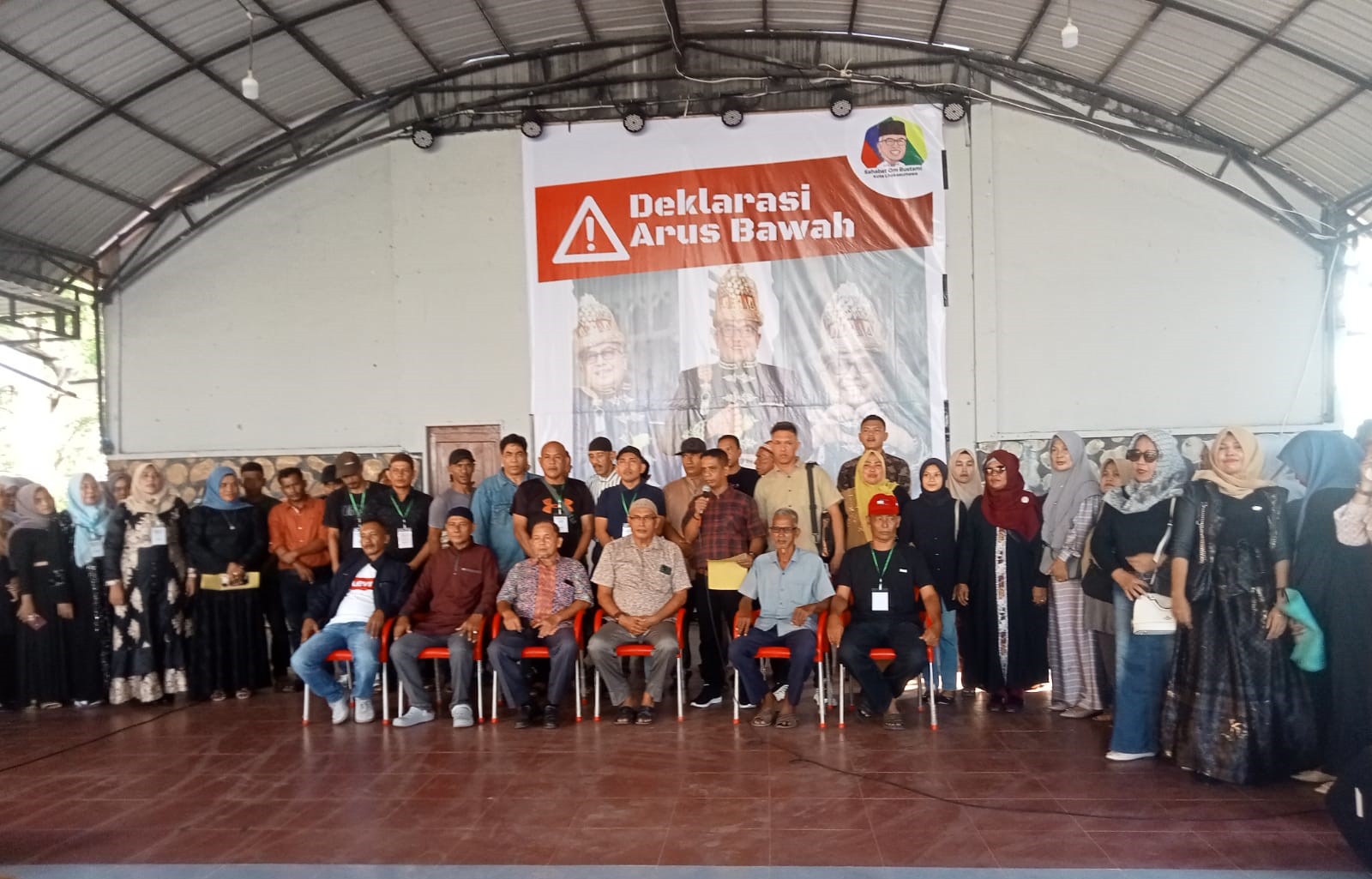Warga Lhokseumawe Deklarasikan Bustami Bacalon Gubernur Aceh