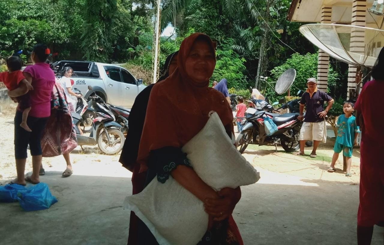 Antisipasi Kelangkaan Bahan Pangan, GPM Siaga Di Perbatasan Aceh-Sumut