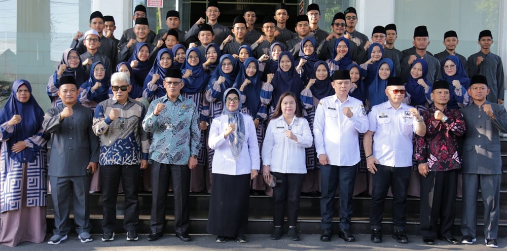 Wali Kota Berangkatkan 57 Kontingen MTQN P.Siantar Ke Tingkat Provsu
