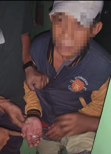 Gerebek Kampung Narkoba Seorang Diringkus