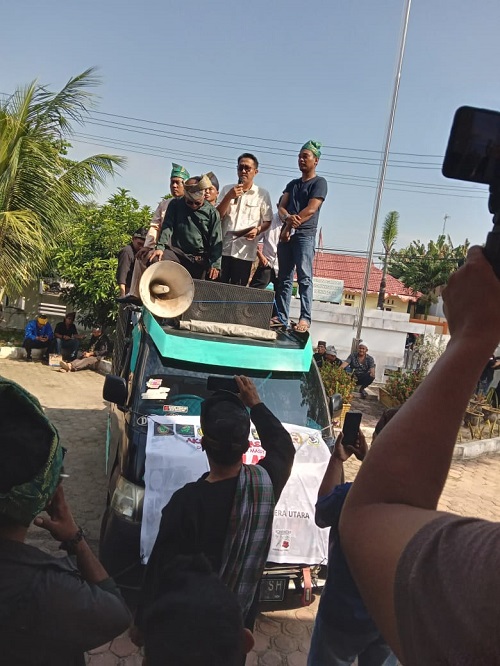 Aksi Solidaritas Masyarakat Melayu Di Batubara Terus Bergaung