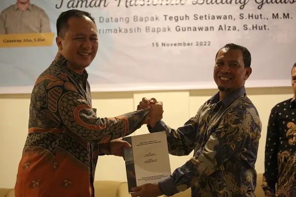 Pisah Sambut Kepala Balai TNBG