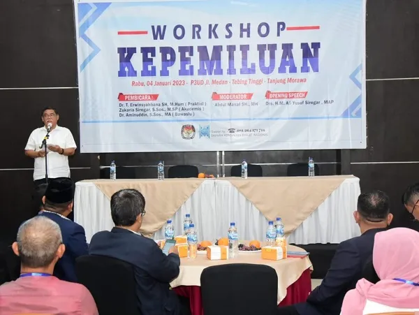 Wabup DS : PPS Miliki Tugas Dan Tanggungjawab Penting Sukseskan Pemilu Tahun 2024