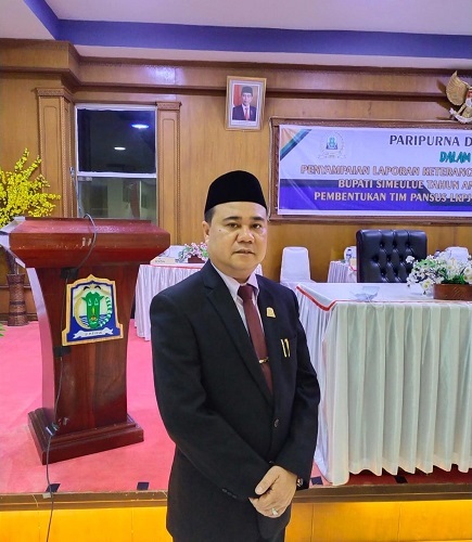 Tanggapan Ketua DPRK Simeulue Soal Pemadaman Listrik