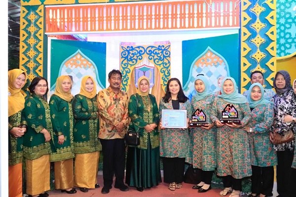 Binjai Raih Juara I Kategori Dekorasi Paviliun Terbaik PRSU