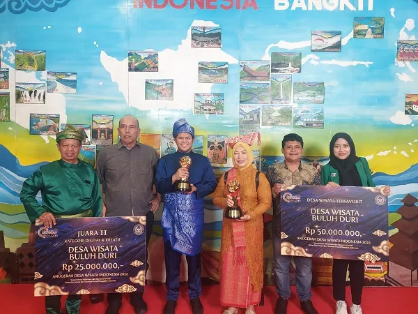 Desa Wisata Buluh Duri Raih 2 Penghargaan Di ADWI 2022 Dari Kemenparekraf