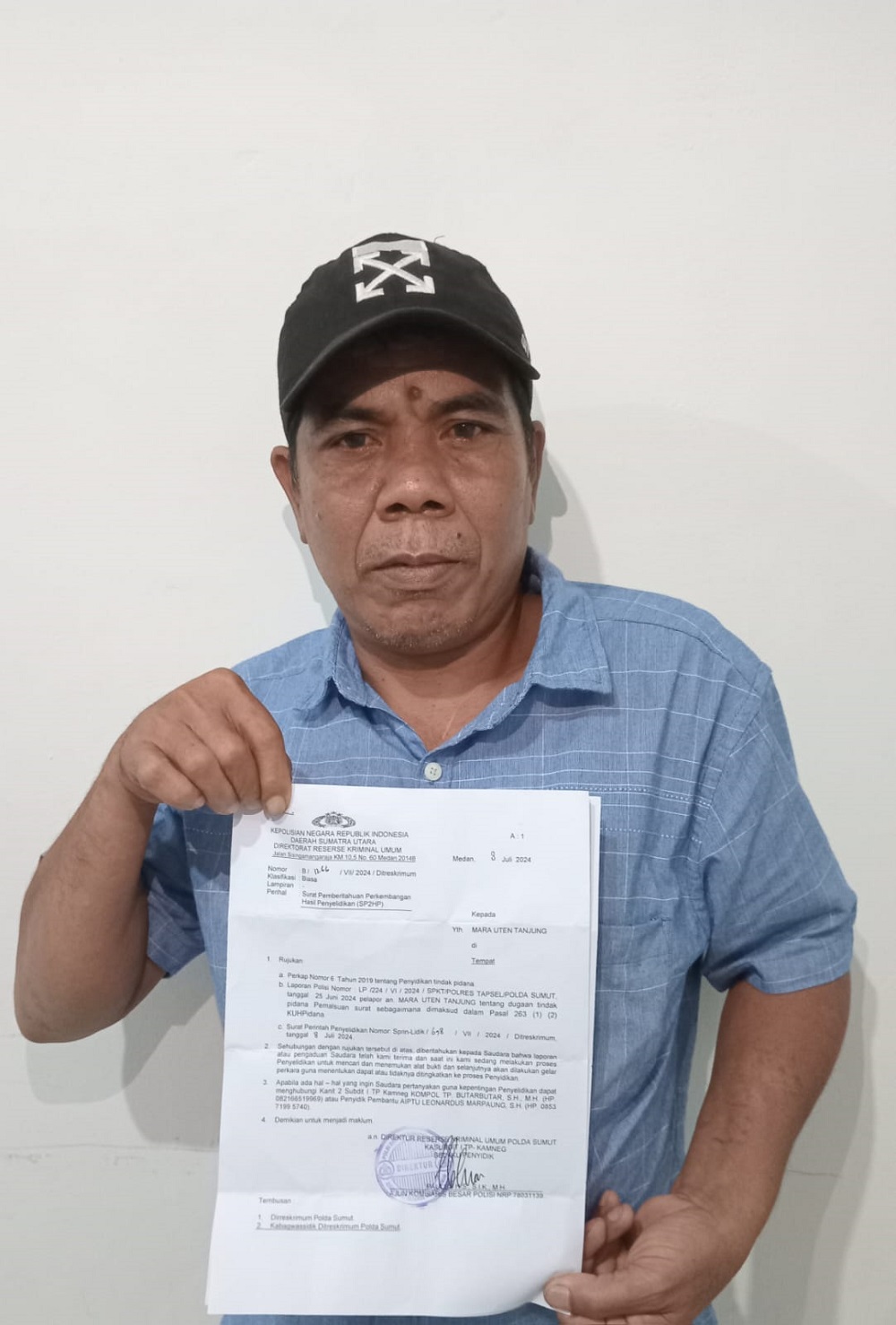 Polda Sumut Tangani Dugaan Pemalsuan Dukungan Dolly-Buchori Di Pilkada Tapsel