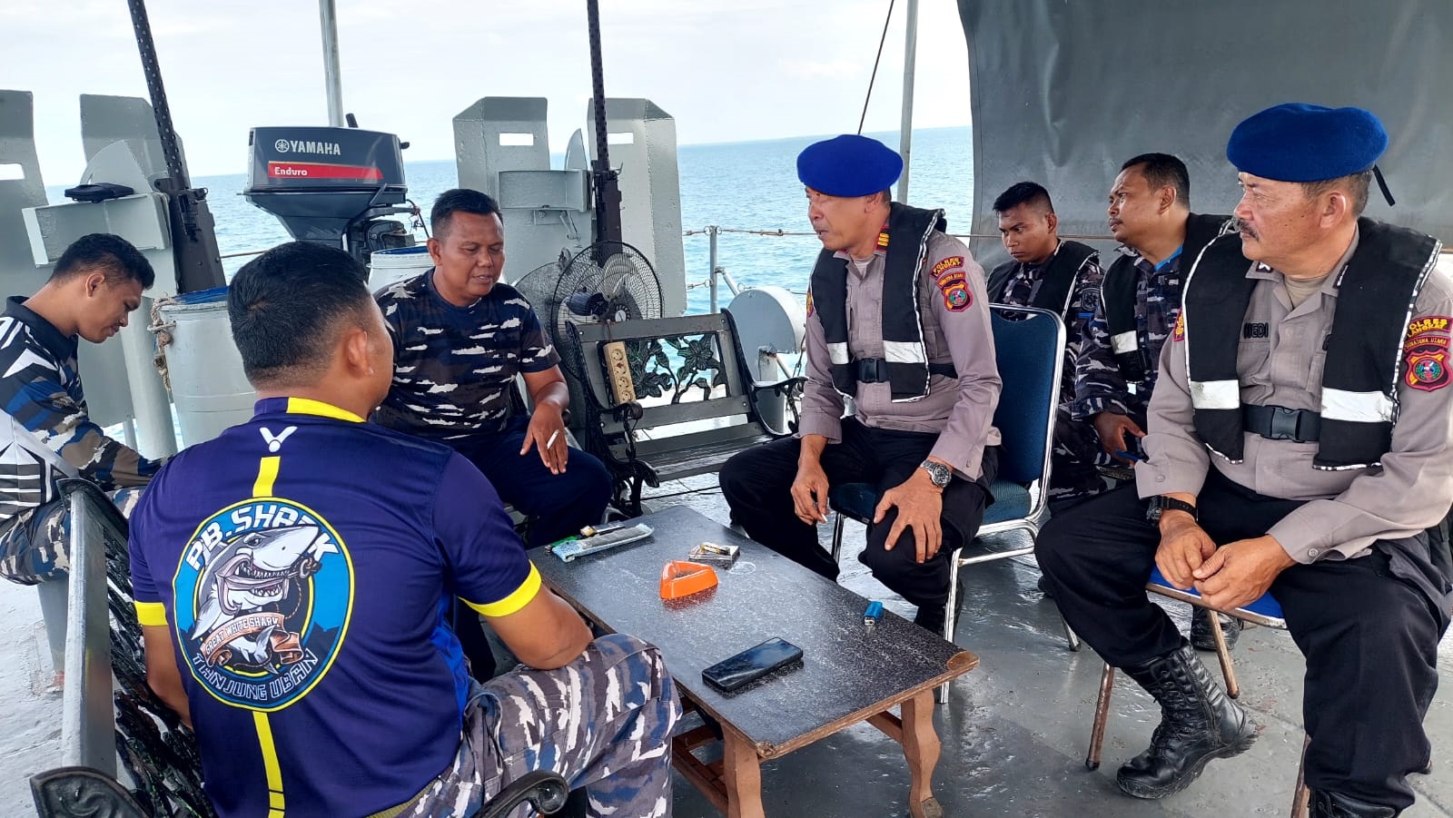 Cegah Narkoba Dan Penyelundupan, Sat Polairud Polres Langkat Laksanakan Patroli 