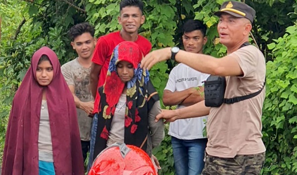 Kabur Dari Kamp, 15 Imigran Rohingya Diamankan Polisi Di Pidie
