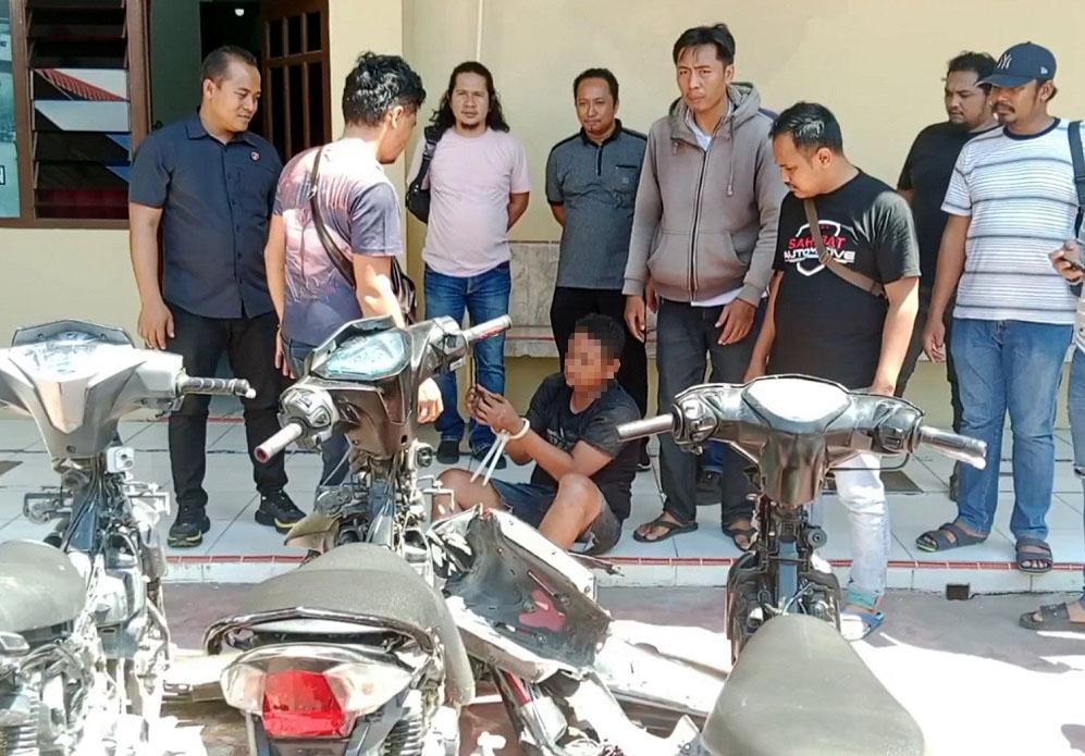 Ngaku Polisi, Curanmor Ditembak