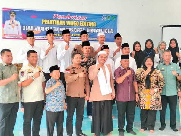 Disnaker Palas Gelar Pelatihan Video Editing