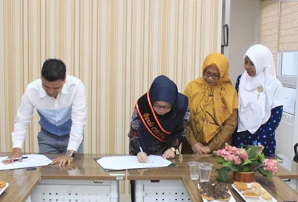 Pj Bunda PAUD Banda Aceh Teken MoU Dengan Prodi Psikologi Fakultas Kedokteran USK