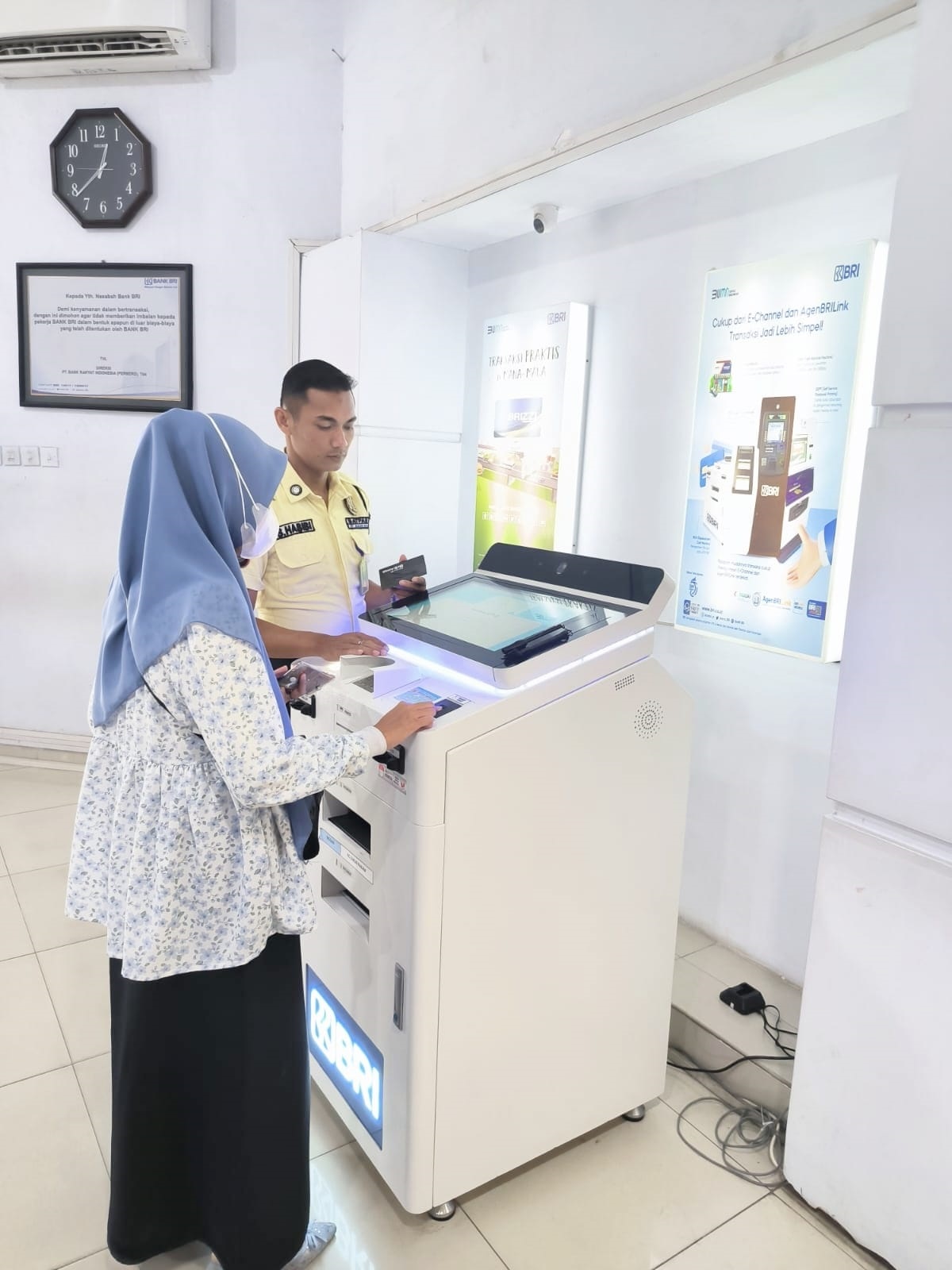 Terus Berinovasi Layani Nasabah, BRI Lubukpakam Hadirkan Mesin SSB
