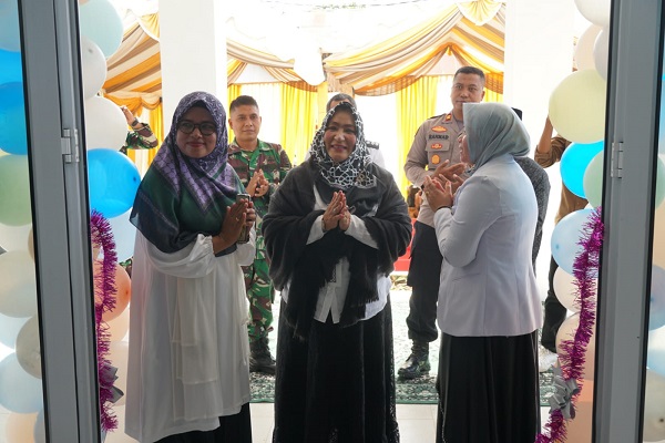 Resmikan Puskesmas Kuta Malaka, Pj Bupati Iswanto Minta Tingkatkan Pelayanan