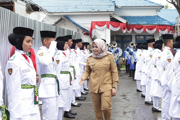 36 Anggota Paskibraka Madina Dikukuhkan