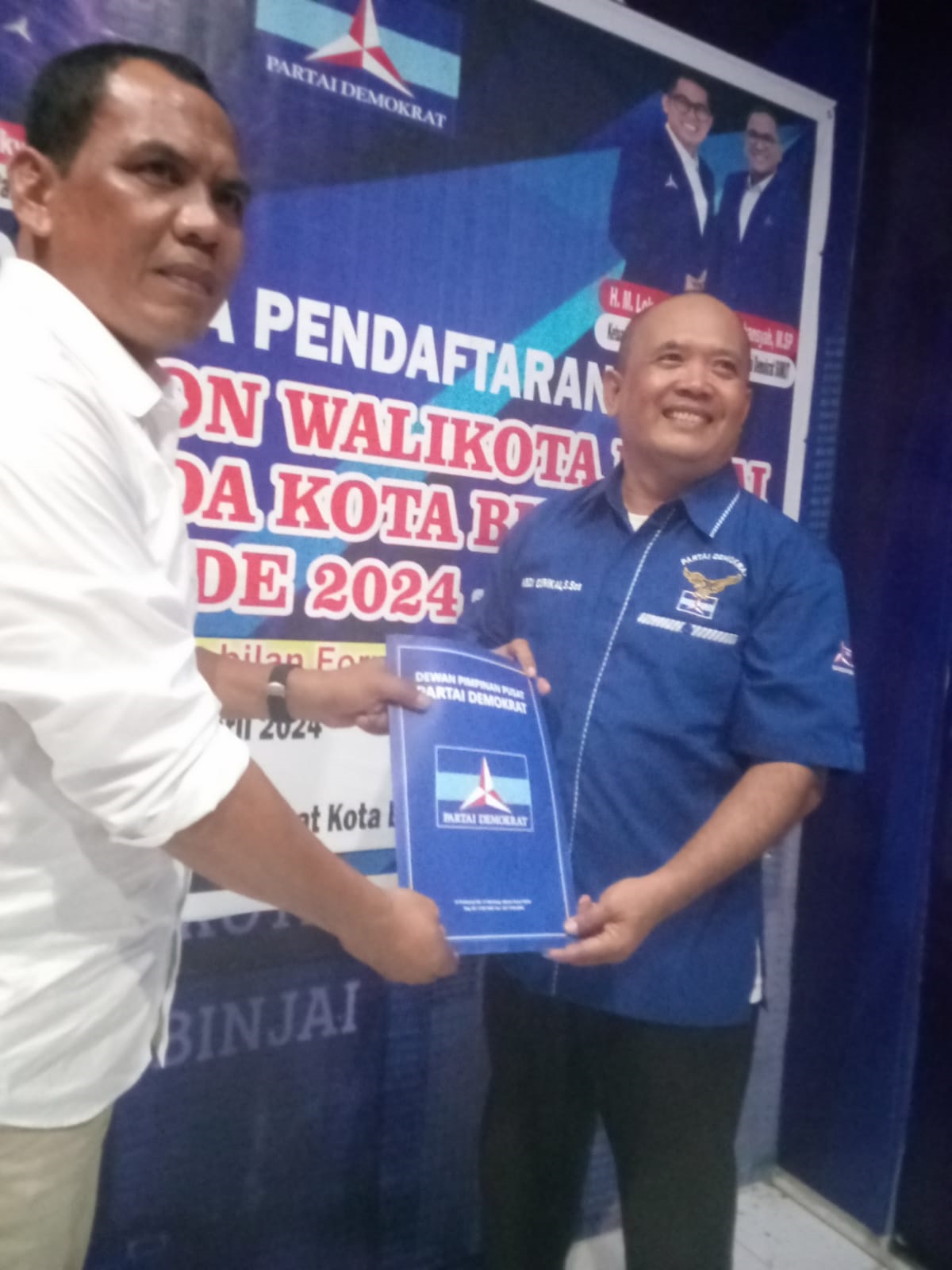 Daftar Ke Demokrat, Zainuddin Purba Bertekad Bersihkan Narkoba