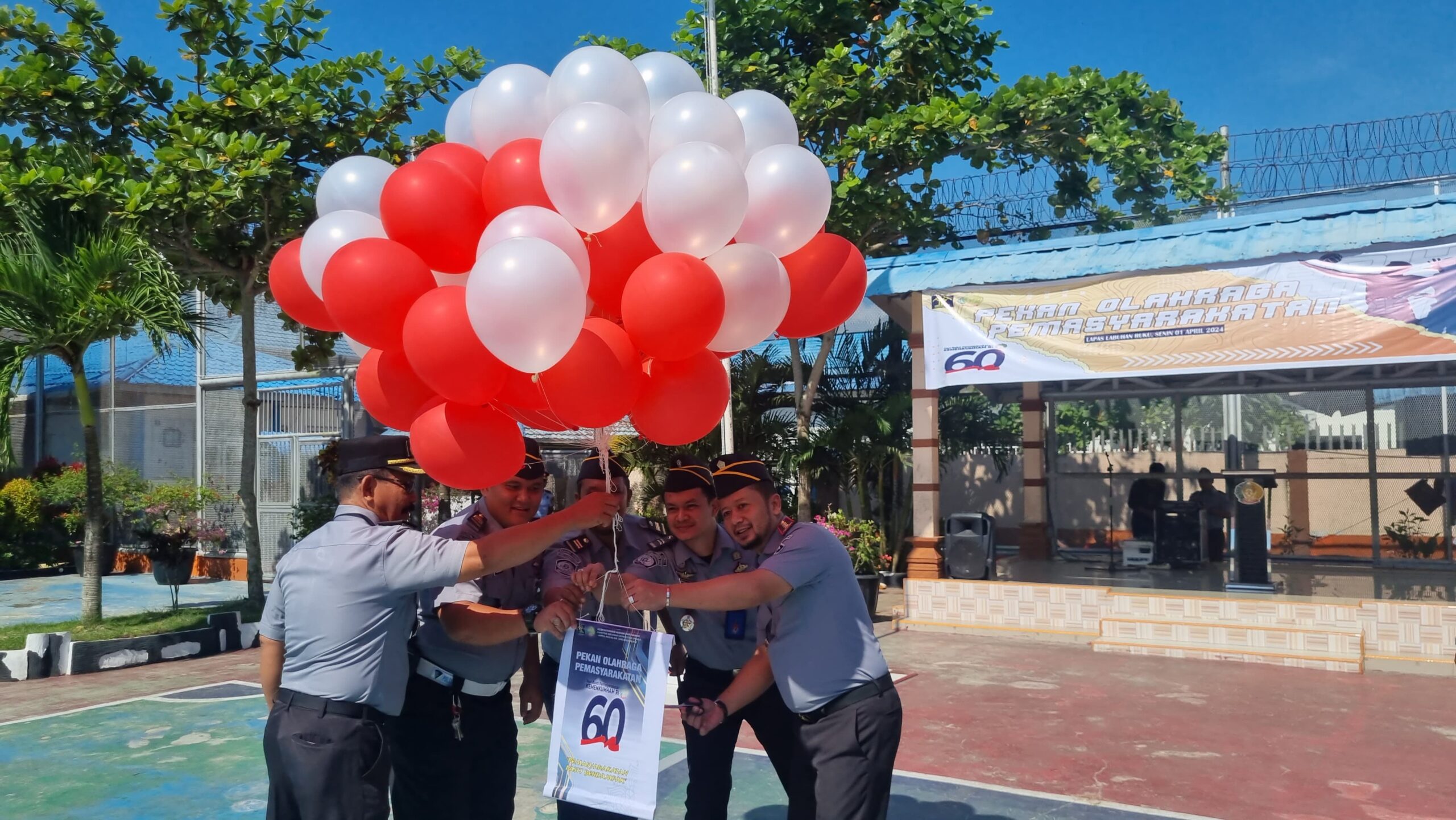 Peringati HBP Ke-60, Lapas Gelar Upacara