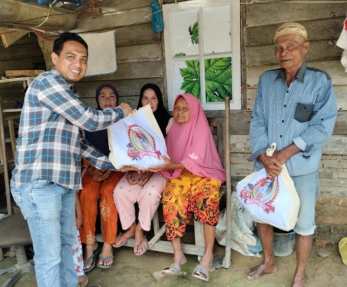 Polres Sergai Bantu Warga Kurang Mampu