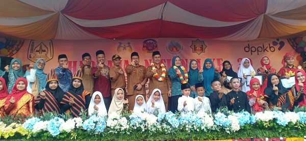 Meriah, Peringatan Hari Anak Nasional Ke-39 Agara