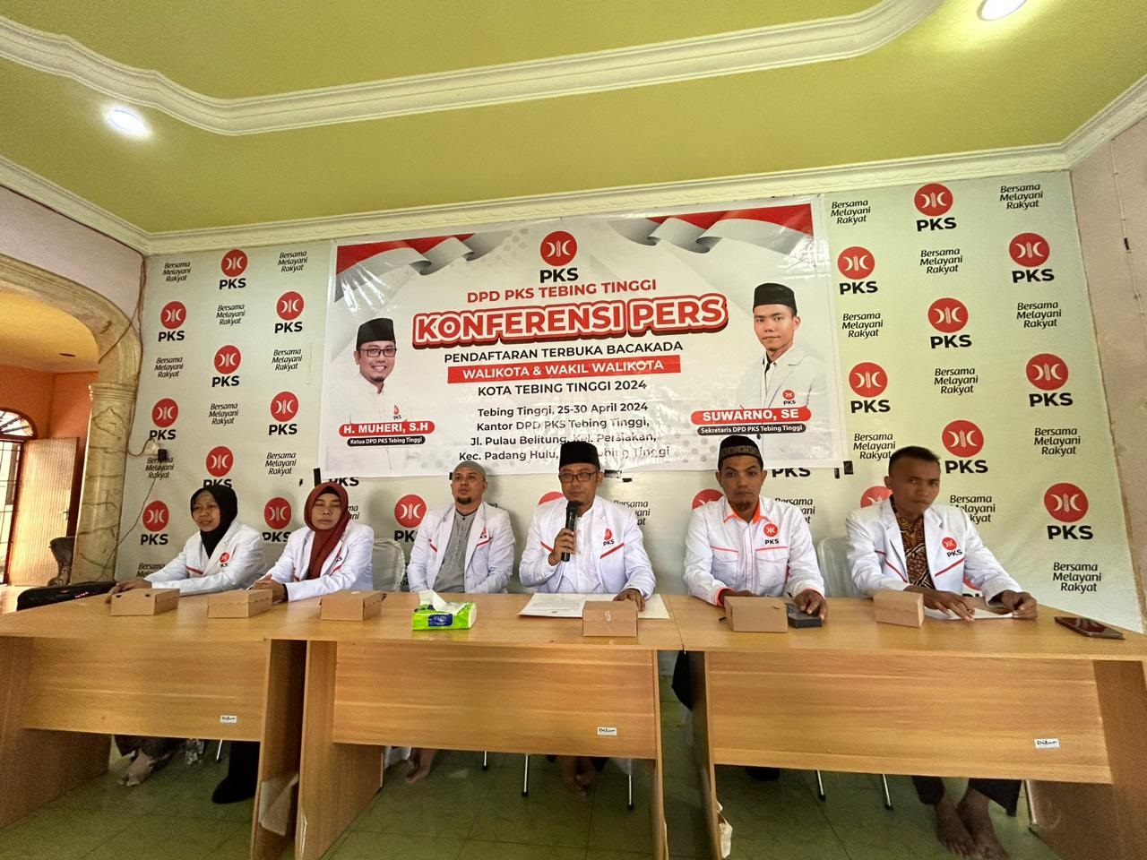 Besok, DPD PKS Tebingtinggi Buka Pendaftaran Balon Wali Kota dan Wakil Wali Kota