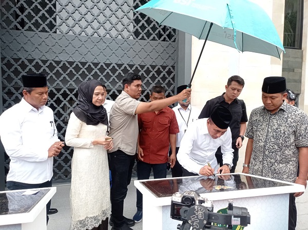 Gubsu Resmikan Masjid Al-Halim STAI Al-Ishlahiyah Binjai