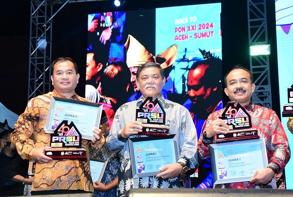 PRSU ke-49 Ditutup, Deliserdang Boyong Tiga Penghargaan