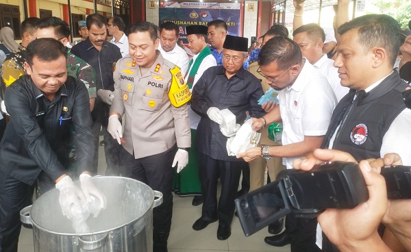 Kapolresta DS: Miskinkan Bandar Narkoba