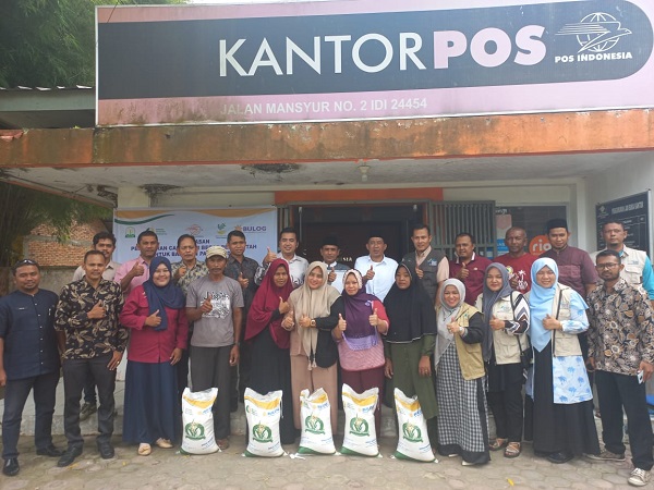 437.570 Kg Bantuan Beras Disalurkan