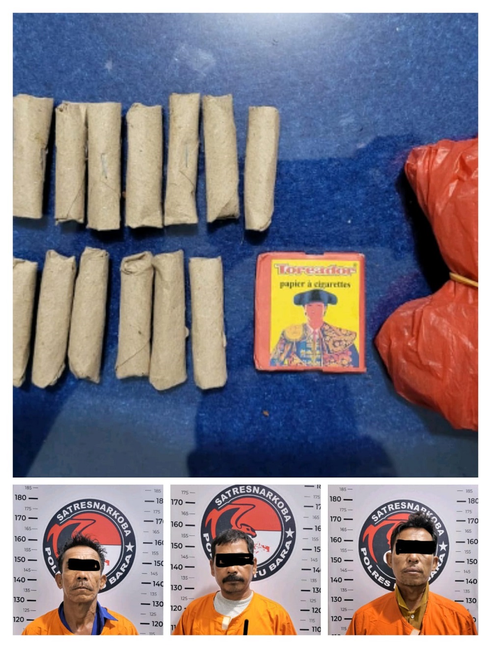 Satu Pemakai Dan Dua Pengedar Ganja Diringkus