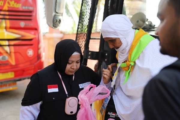 393 Jamaah Kloter Pertama Masuk Asrama Haji Banda Aceh