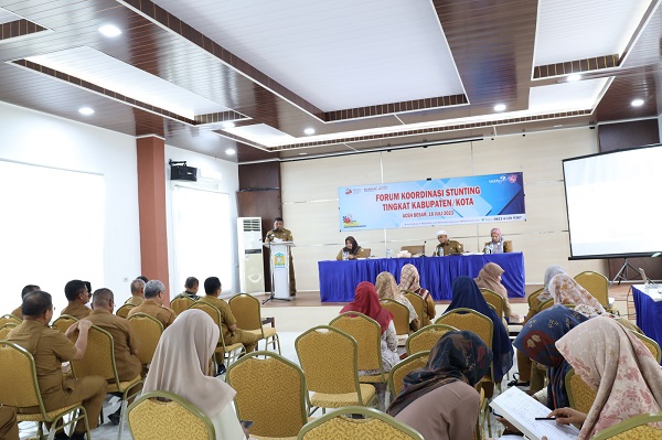 Aceh Besar Laksanakan Forum Koordinasi Stunting Tingkat Kabupaten