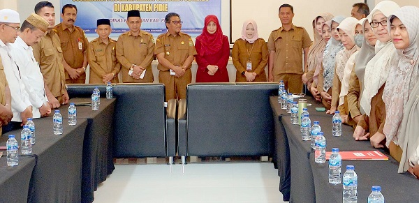 Pj Bupati Pidie Apresiasi Masyarakat Saat Kunjungan Presiden