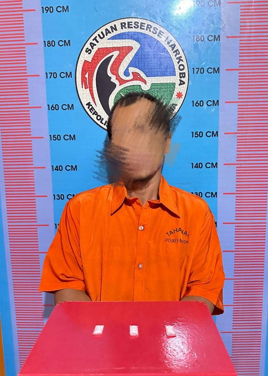 Ibarat Film Laga Di Banjartayok, Polisi Ciduk Pengedar Sabu