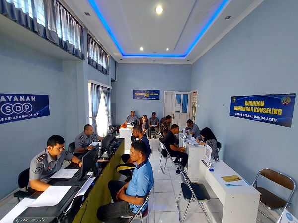 Bapas Kelas II Banda Aceh Terima 10 Klien Reintegrasi